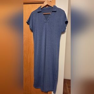 SHEIN Blue Casual Dress